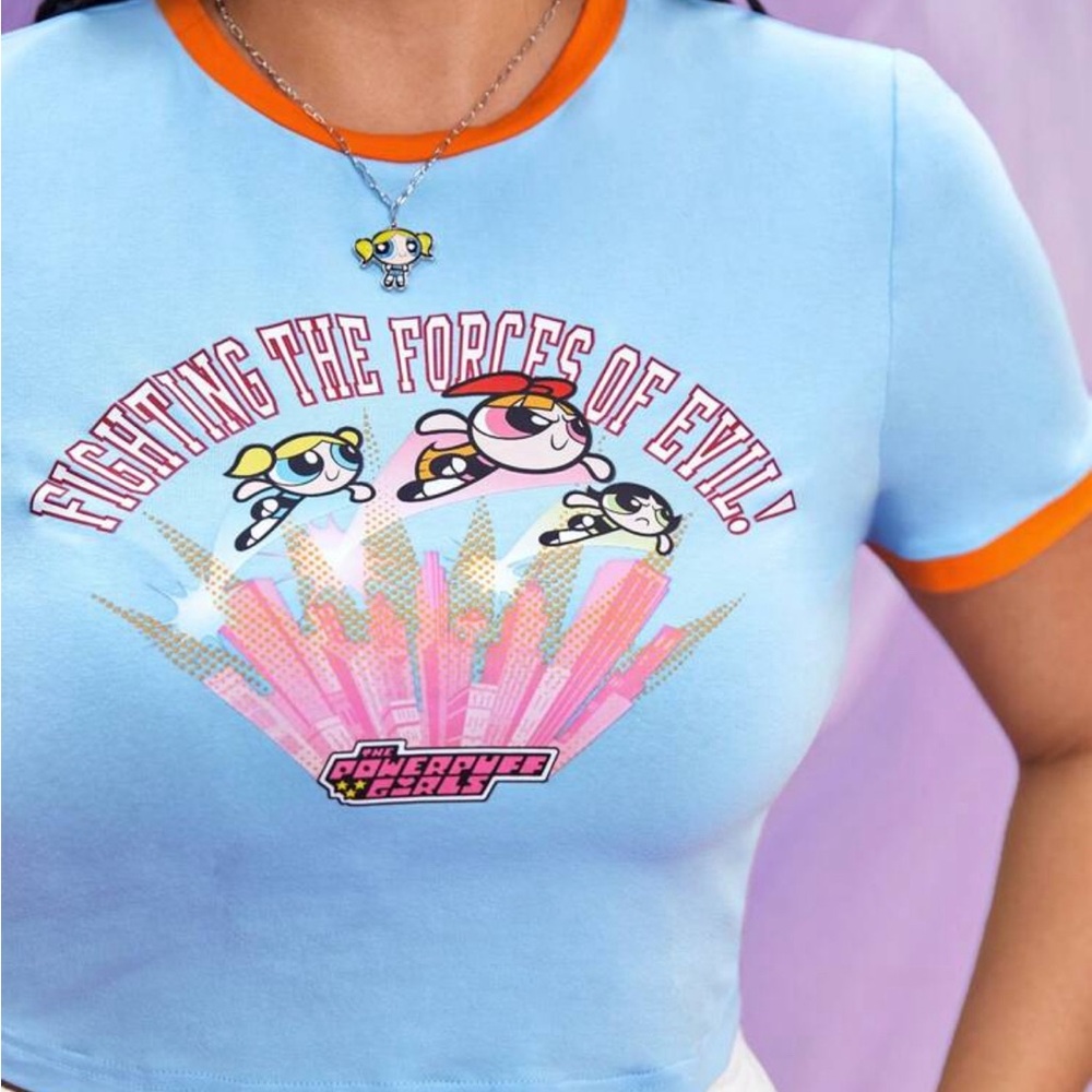 The PowerPuff Girls Crop Tee!